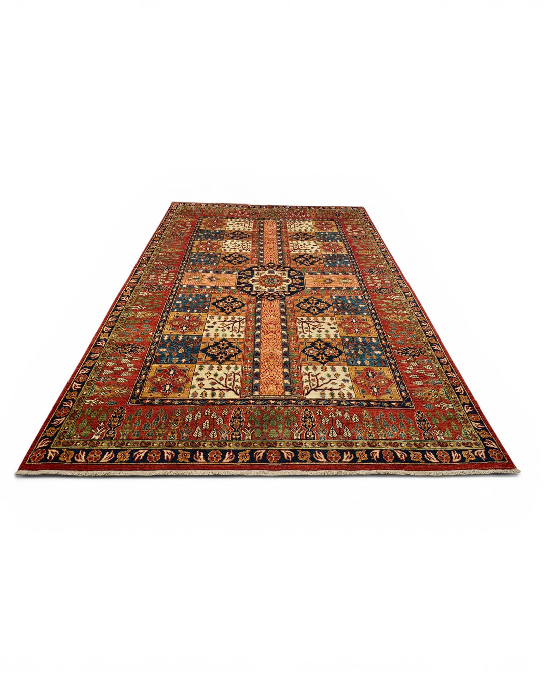 Multicolour Pakistani Bokhara, Hand-Knotted Wool Rug