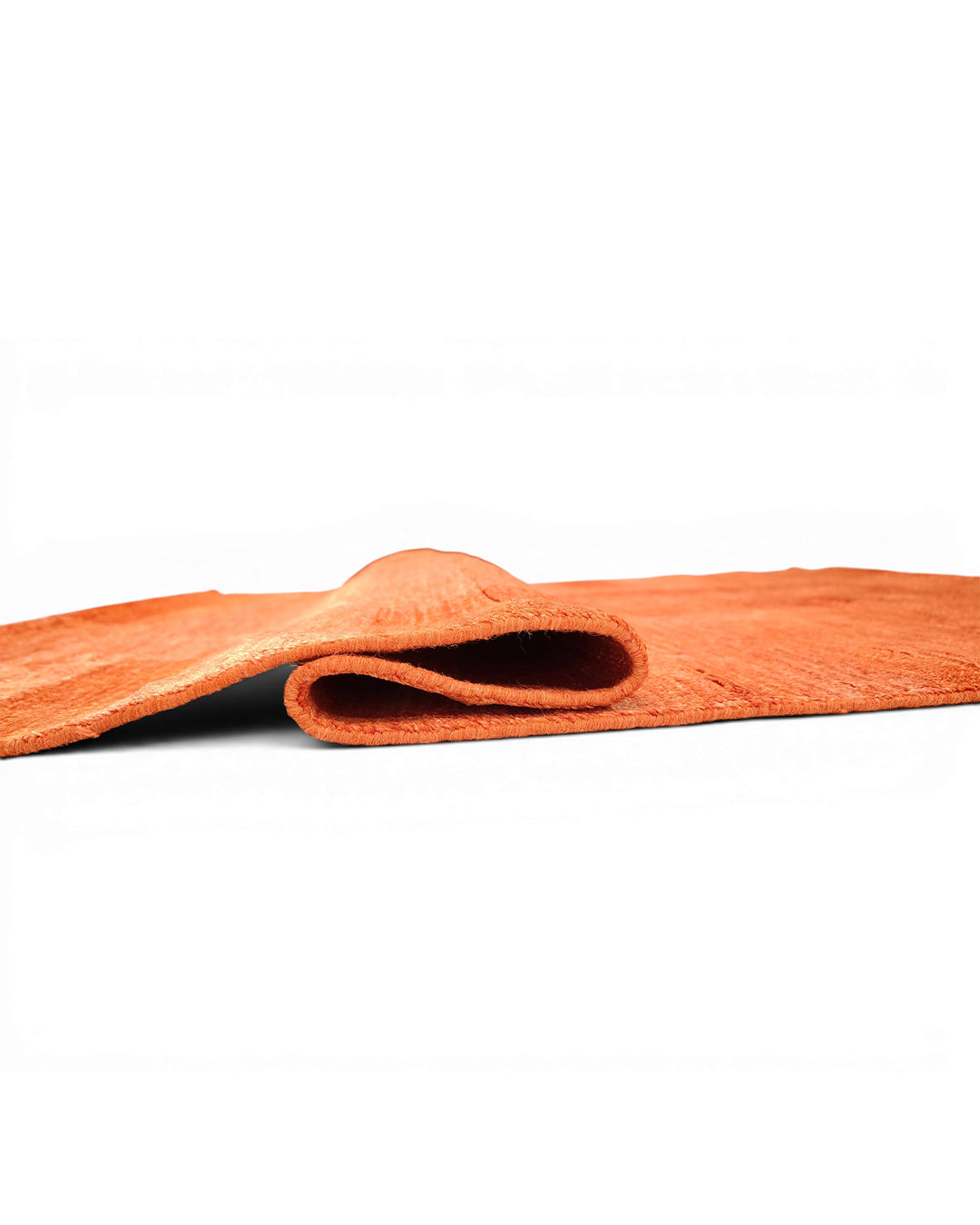 Terracotta Gabbeh, Hand-Knotted Afghan Wool Rug