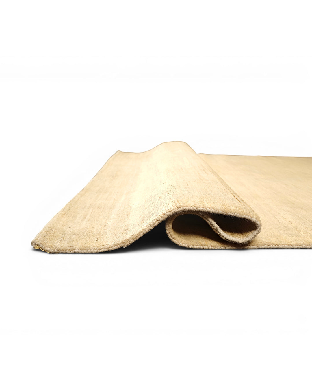 Natural Gabbeh, Hand-Knotted Afghan Wool Rug