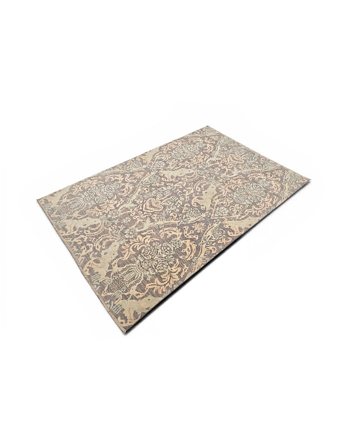Driftwood Gabbeh, Hand-Knotted Afghan Wool &amp; Silk Rug