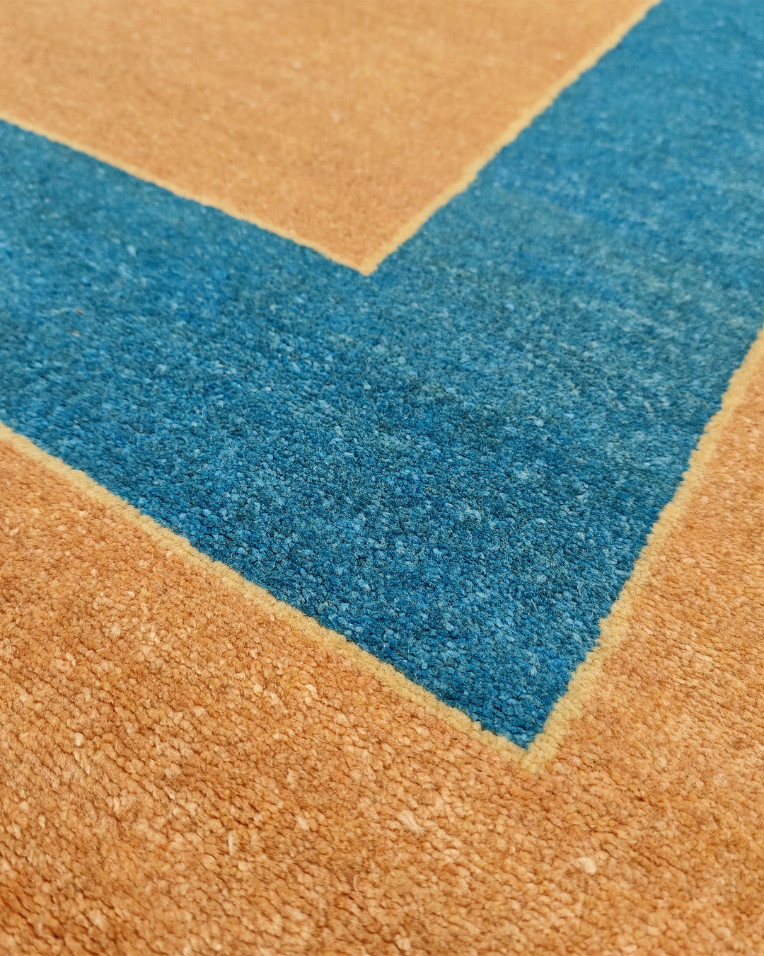 Peacock Gabbeh, Hand-Knotted Afghan Wool Rug
