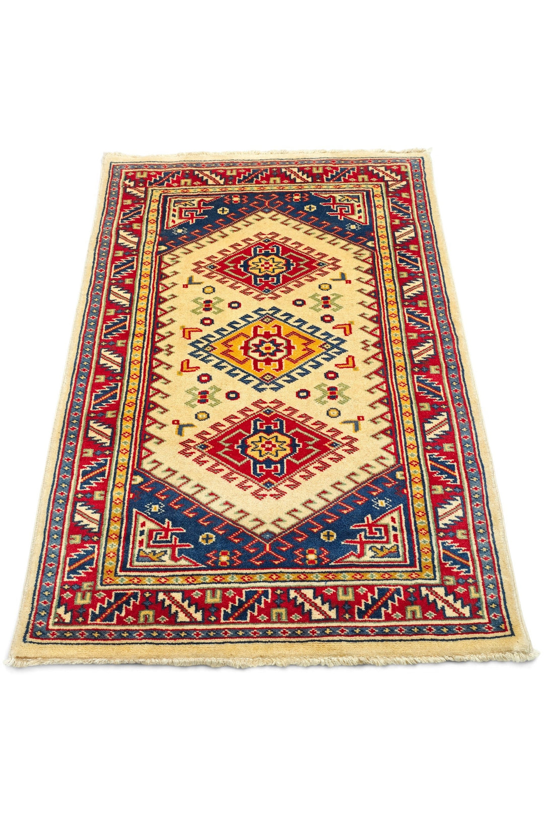 Cream Triple Diamond Kazak