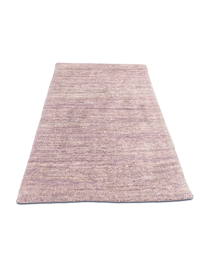 Lavender Heather Gabbeh, Hand-Knotted Afghan Wool Rug
