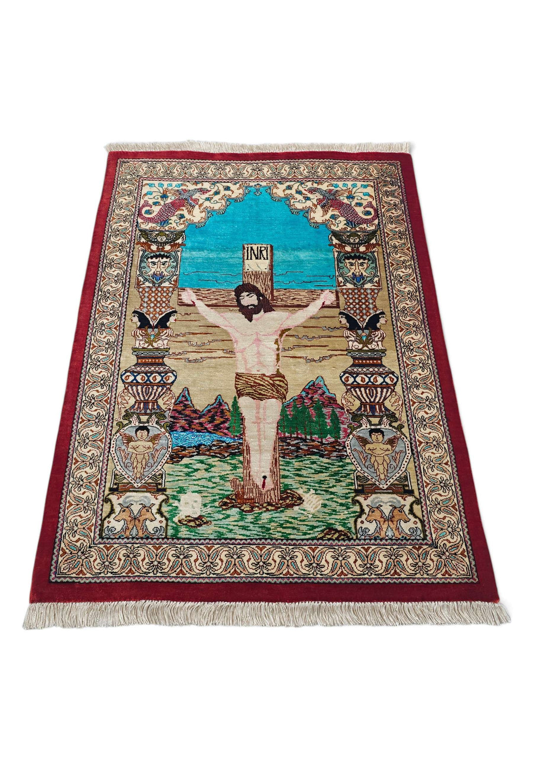 Beige Crucifixion Qum