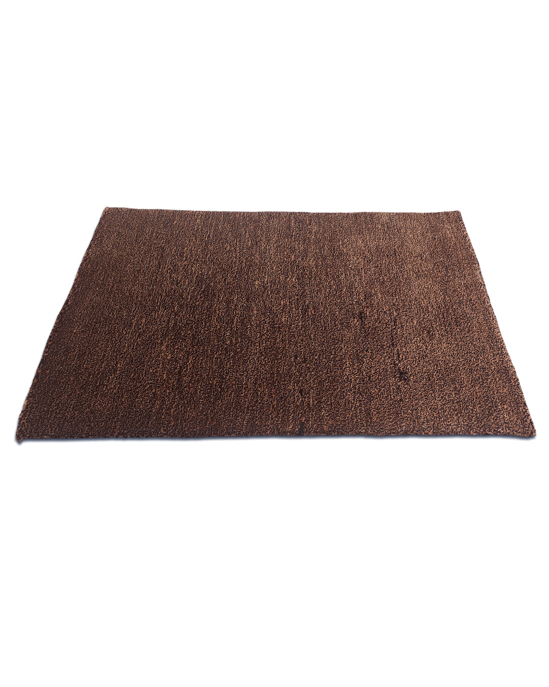 Chestnut Brown Gabbeh, Hand-Knotted Afghan Wool Rug