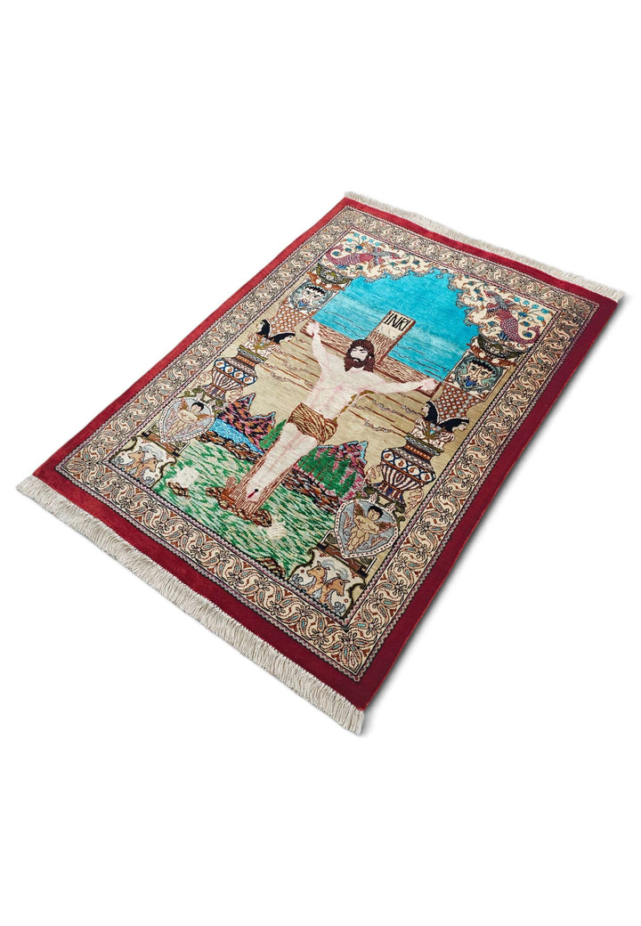 Beige Crucifixion Qum