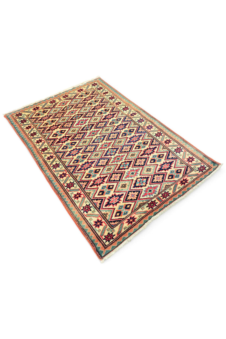 Cream Lattice Kazak