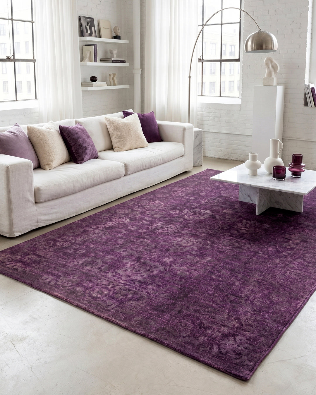 Purple Gabbeh Rug 