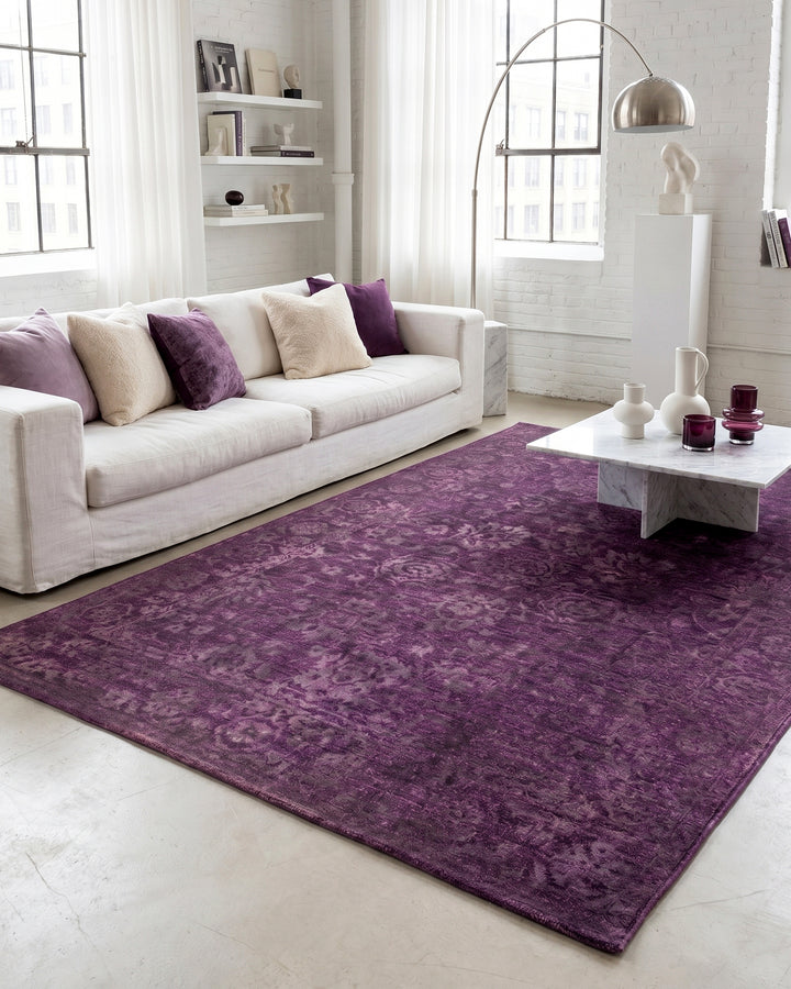 Purple Gabbeh Rug 