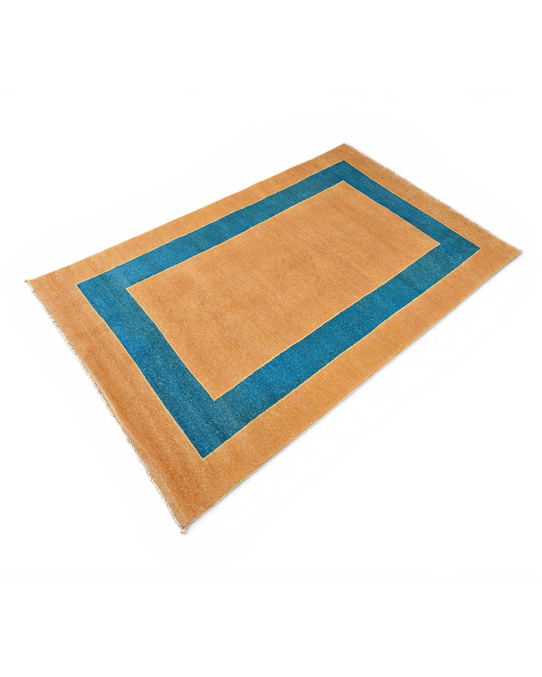 Peacock Gabbeh, Hand-Knotted Afghan Wool Rug