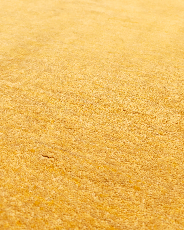 Saffron Gabbeh, Hand-Knotted Afghan Wool Rug