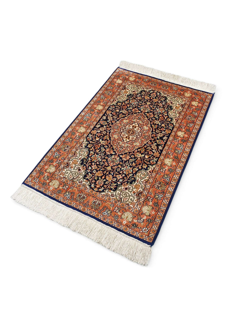 Navy Lobed Medallion