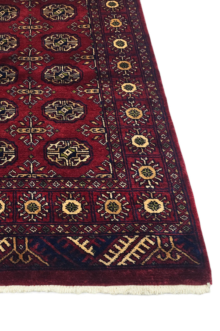 Burgundy Rosette Bokhara