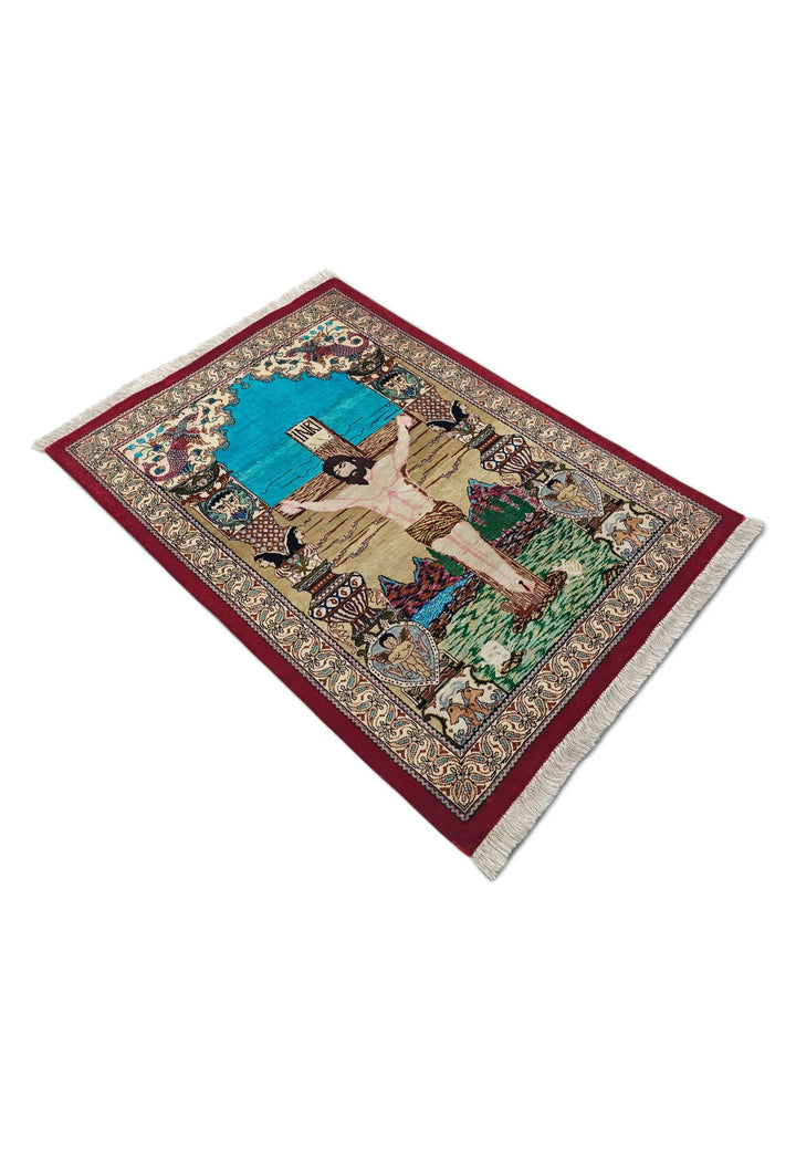 Beige Crucifixion Qum