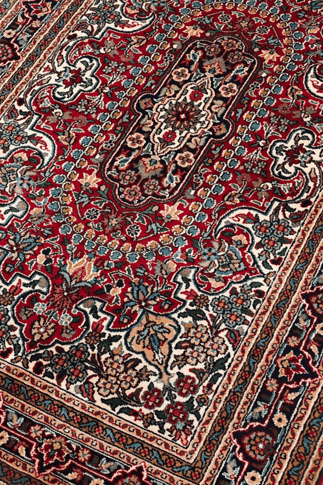 Red Cartouche Medallion