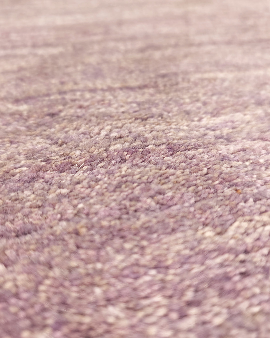 Lavender Heather Gabbeh, Hand-Knotted Afghan Wool Rug