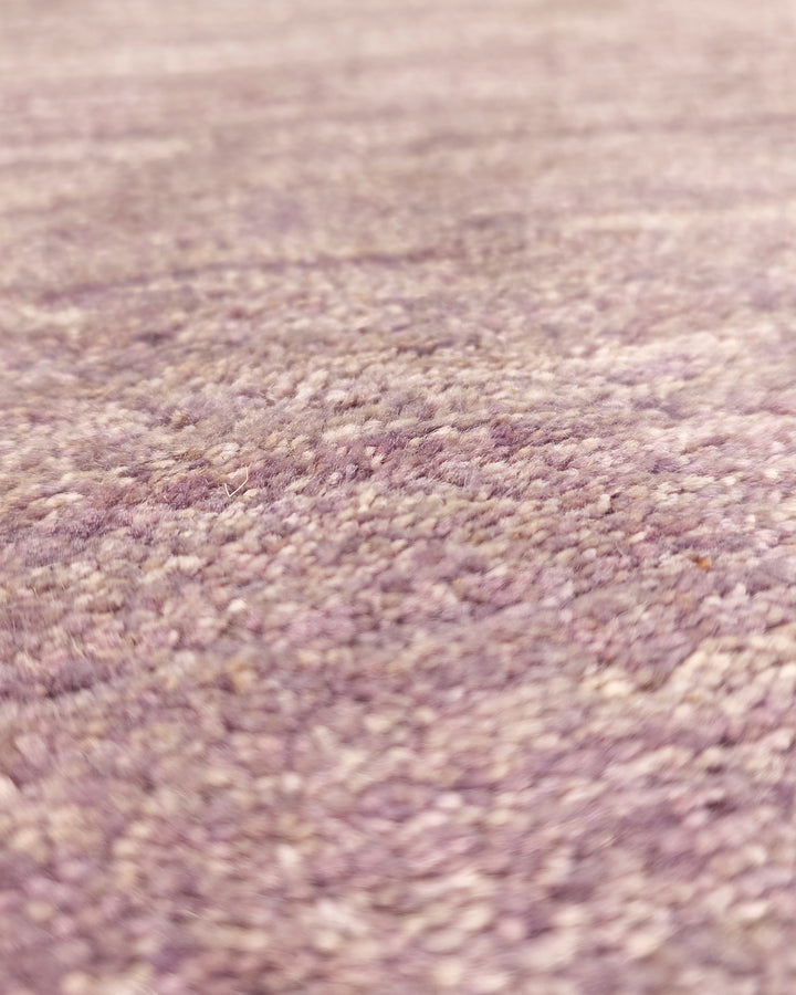 Lavender Heather Gabbeh, Hand-Knotted Afghan Wool Rug