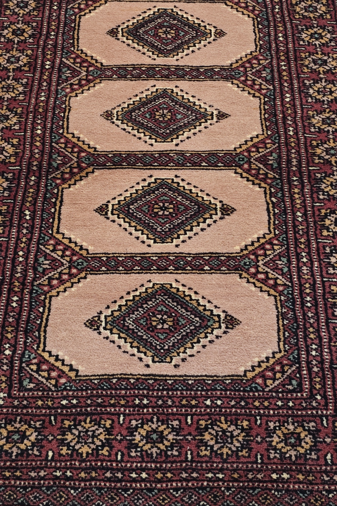 Burgundy Octagon Jaldar