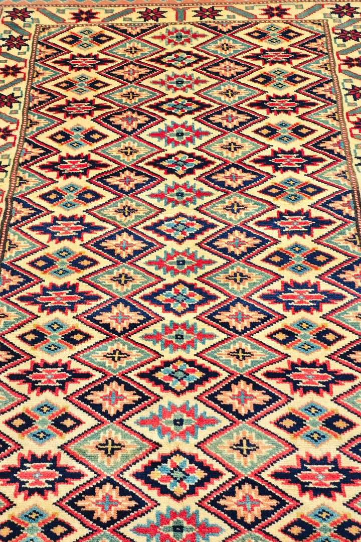 Cream Lattice Kazak