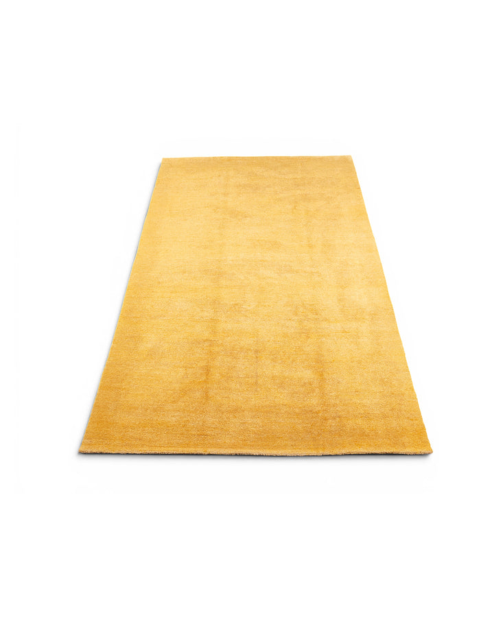 Saffron Gabbeh, Hand-Knotted Afghan Wool Rug