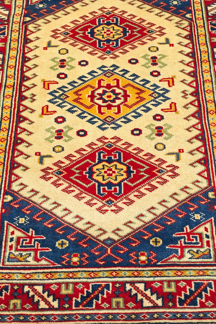 Cream Triple Diamond Kazak