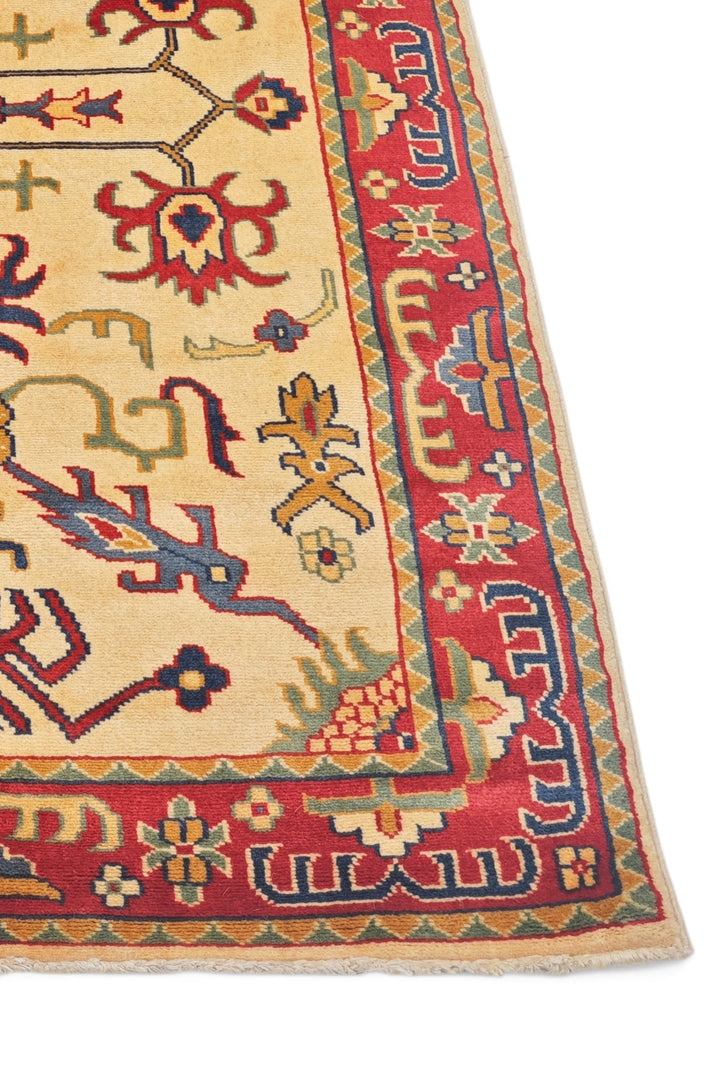 Cream Palmette Kazak