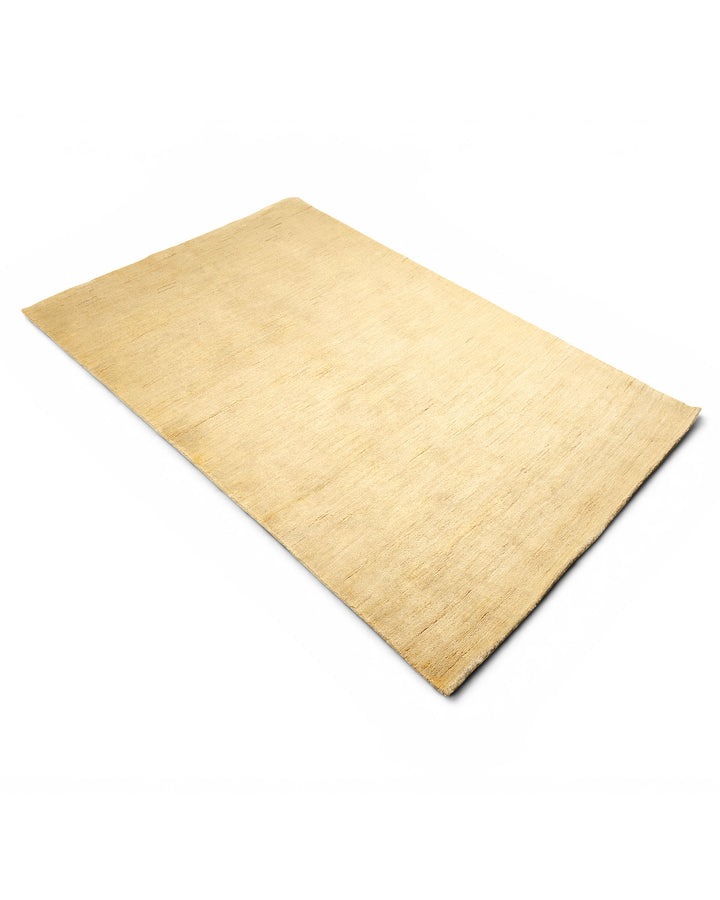 Natural Gabbeh, Hand-Knotted Afghan Wool Rug