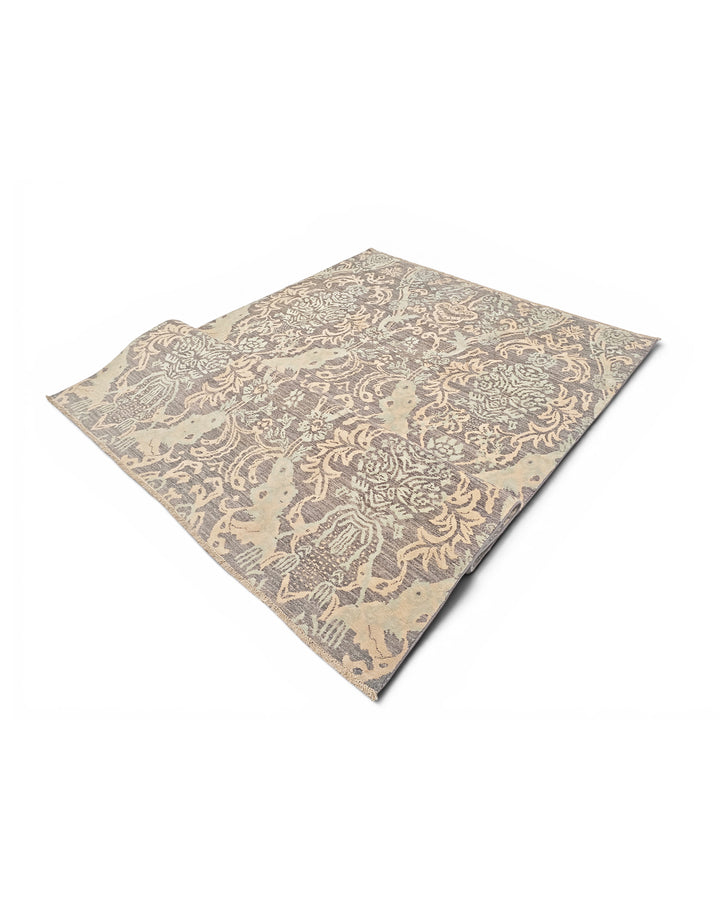 Driftwood Gabbeh, Hand-Knotted Afghan Wool &amp; Silk Rug