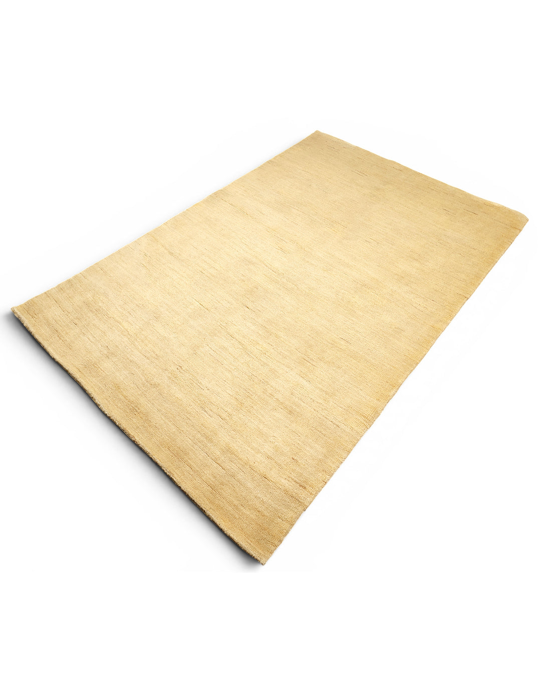 Natural Gabbeh, Hand-Knotted Afghan Wool Rug