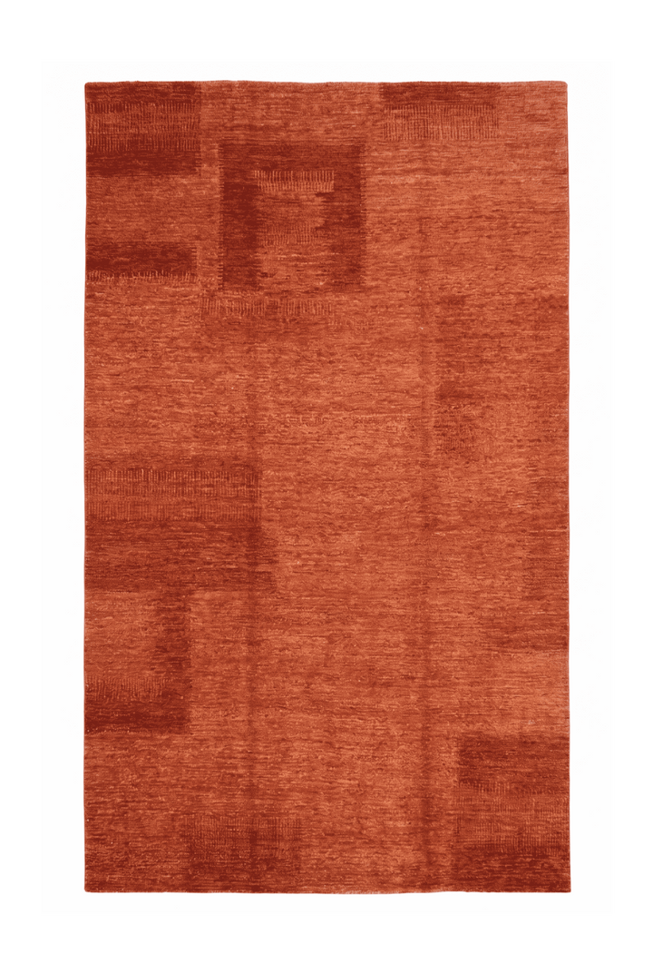 ラストのアフガン絨毯 ガズニ（無地） 196×302cm・約4.5畳の手織りウールラグ
