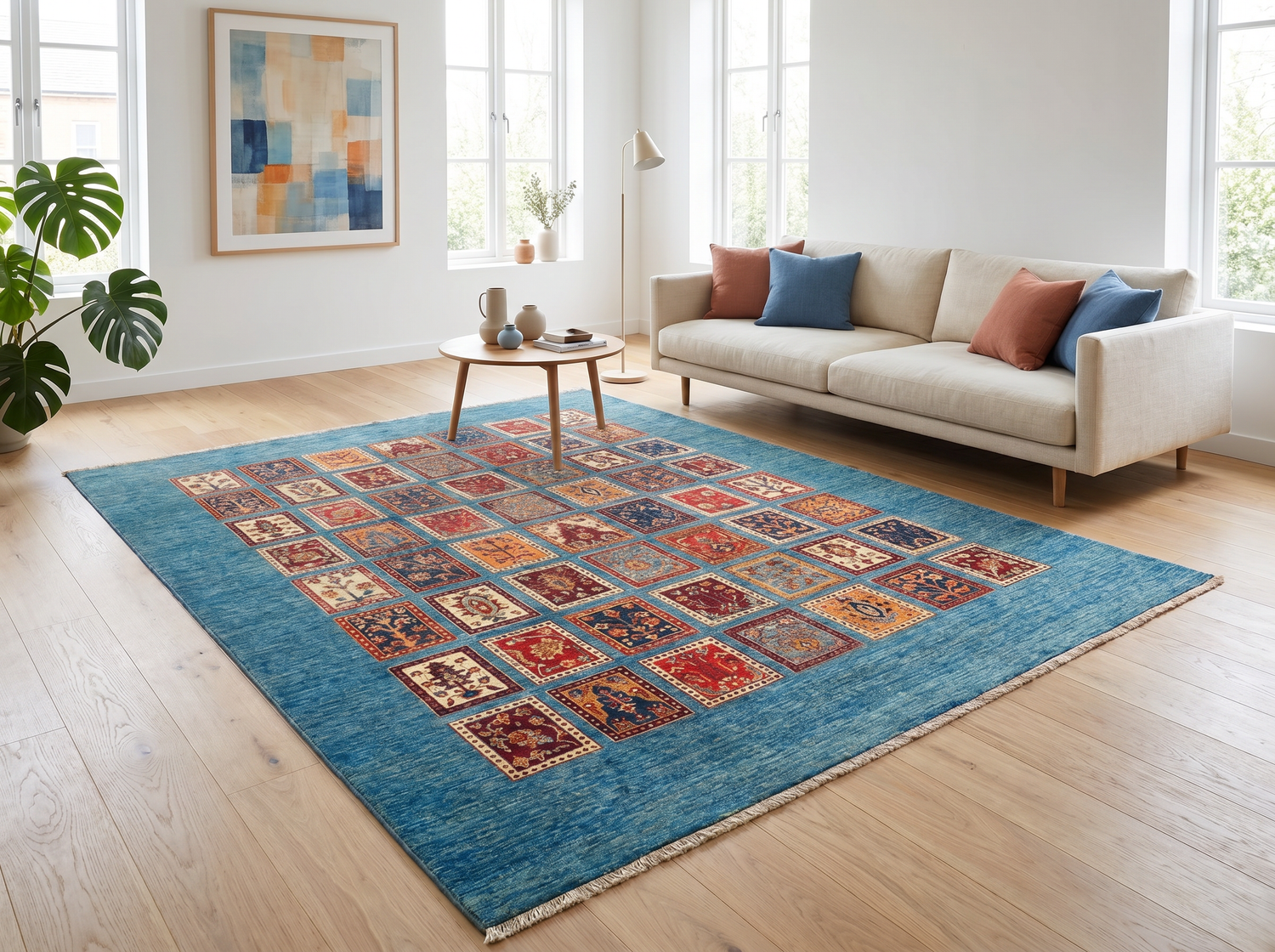 Tribal Blue Gabbeh