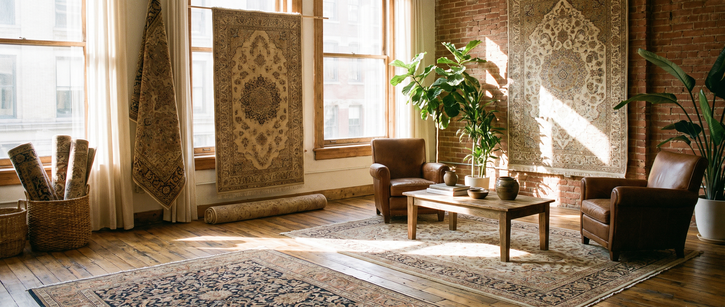 Hand-knotted rugs, made to last a lifetime