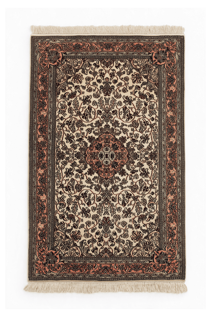 Ivory Scroll Medallion
