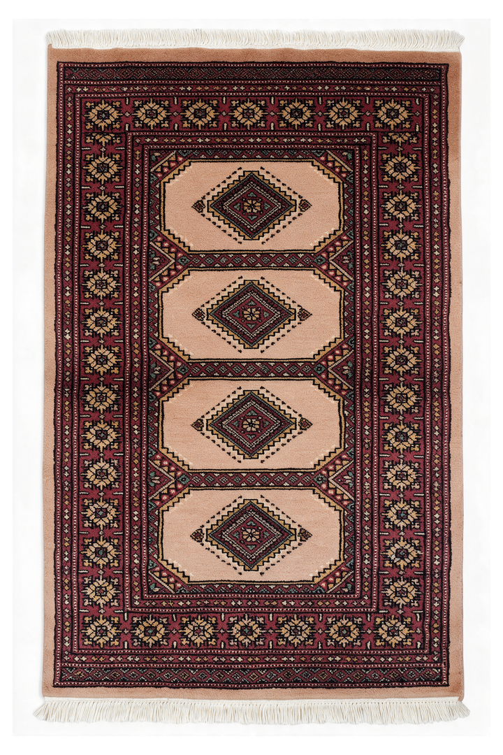 Burgundy Octagon Jaldar